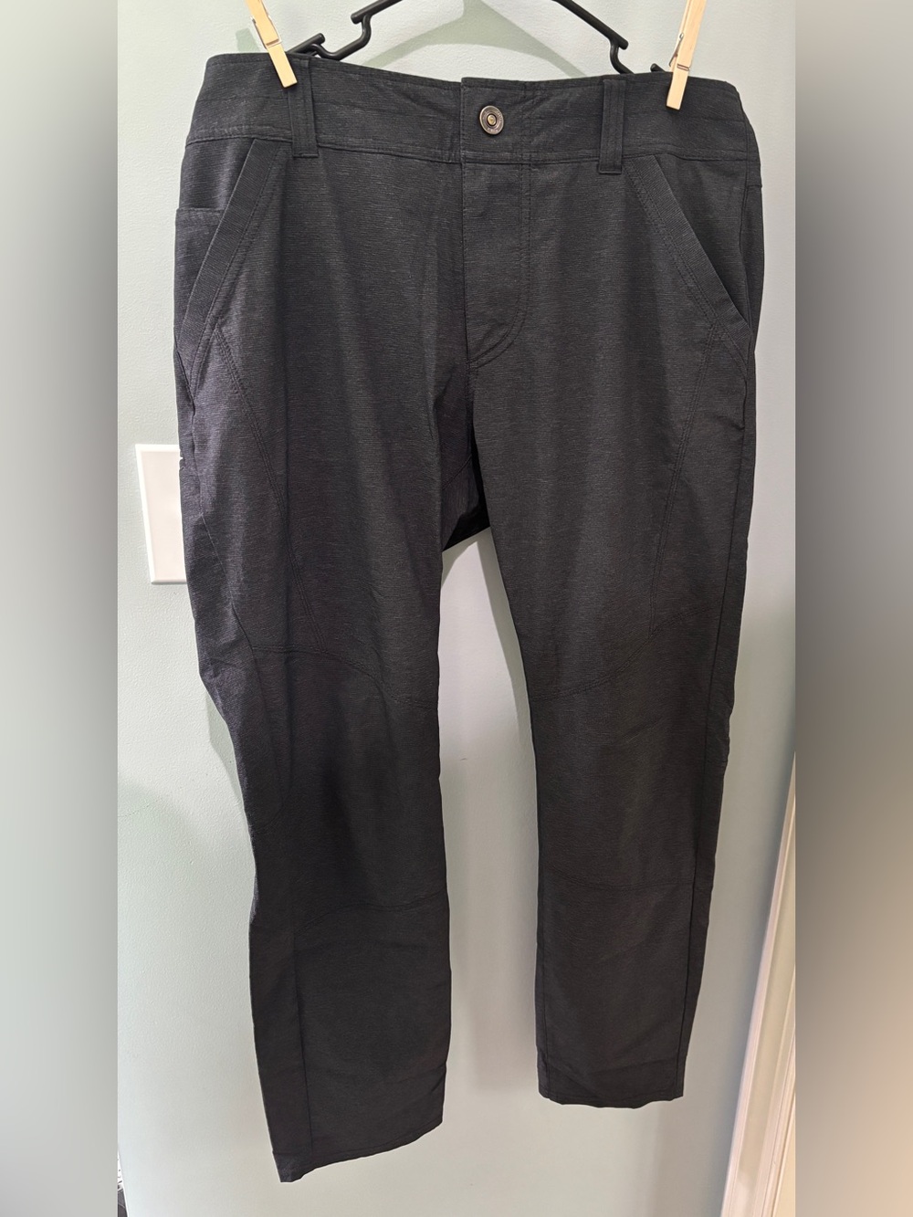 Kuhl Men's Black Deceptor - Slim Outdoor Casual Pants